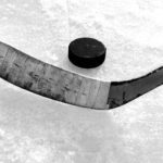 Hockey stick & puck