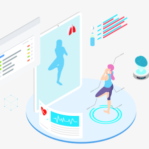 Exercise Woman Icon